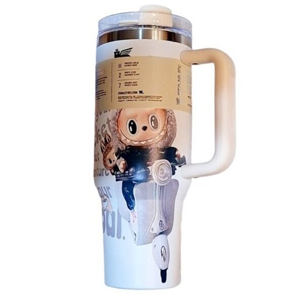 Stanley Labubu The Quencher H2.0 Tumbler 40 oz - New in box - Picture 2 of 13